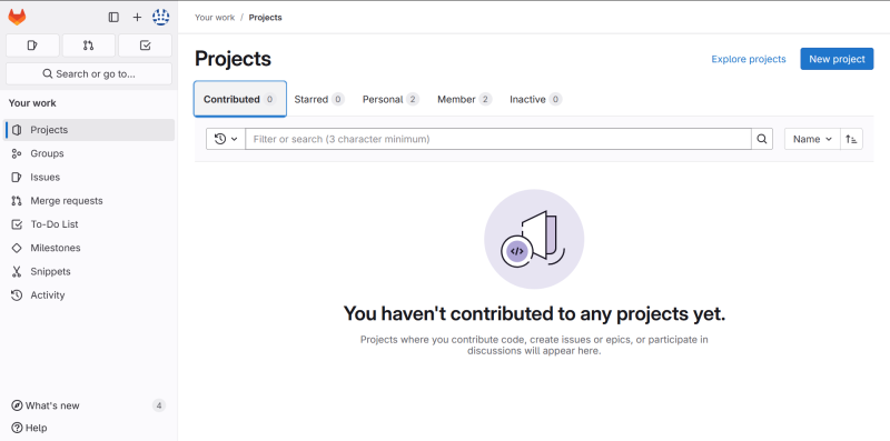 Fichier:GitLab Projects.png